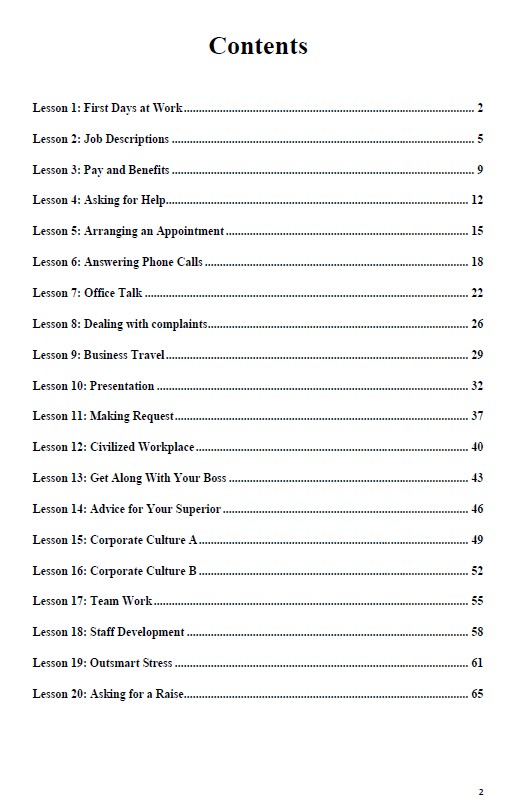 職場英語口語培訓(xùn)